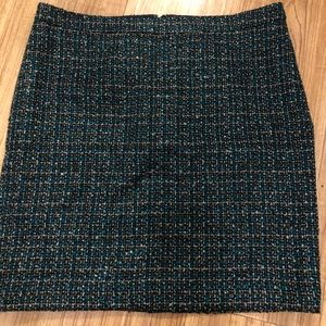 Tweed Pencil Skirt